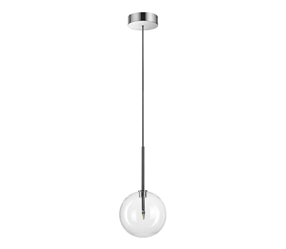 Ideal Lux - LED Żyrandol na lince EQUINOXE 1xG4/2W/230V śr. 15 cm chrom/przezroczysty