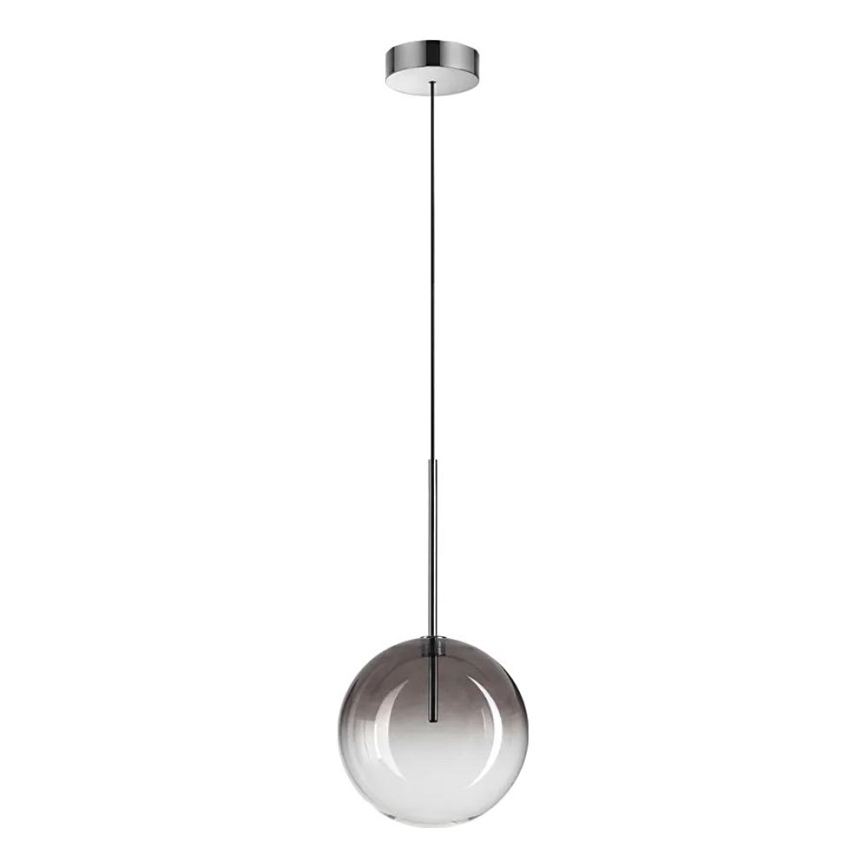 Ideal Lux - LED Żyrandol na lince EQUINOXE 1xG4/2W/230V śr. 20 cm chrom błyszczący/dymny