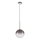 Ideal Lux - LED Żyrandol na lince EQUINOXE 1xG4/2W/230V śr. 20 cm chrom błyszczący/dymny