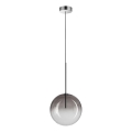 Ideal Lux - LED Żyrandol na lince EQUINOXE 1xG4/2W/230V śr. 25 cm chrom błyszczący/dymny