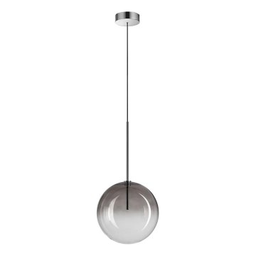 Ideal Lux - LED Żyrandol na lince EQUINOXE 1xG4/2W/230V śr. 25 cm chrom błyszczący/dymny