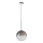 Ideal Lux - LED Żyrandol na lince EQUINOXE 1xG4/2W/230V śr. 25 cm chrom błyszczący/dymny