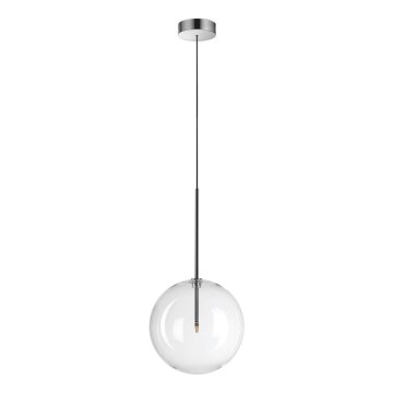Ideal Lux - LED Żyrandol na lince EQUINOXE 1xG4/2W/230V śr. 25 cm chrom błyszczący/przezroczysty