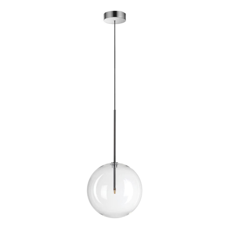 Ideal Lux - LED Żyrandol na lince EQUINOXE 1xG4/2W/230V śr. 25 cm chrom błyszczący/przezroczysty