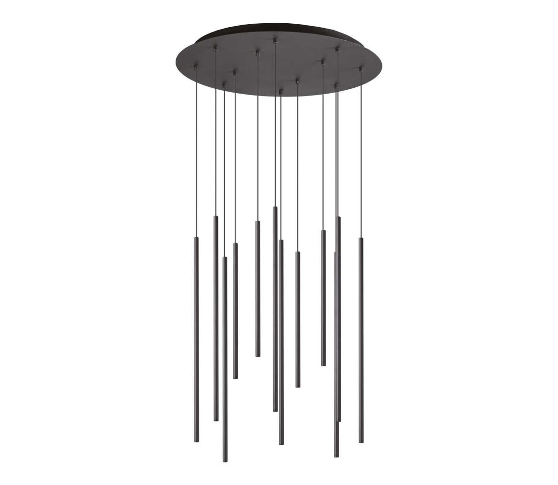 Ideal Lux - LED Żyrandol na lince FILO LED/25W/230V czarny