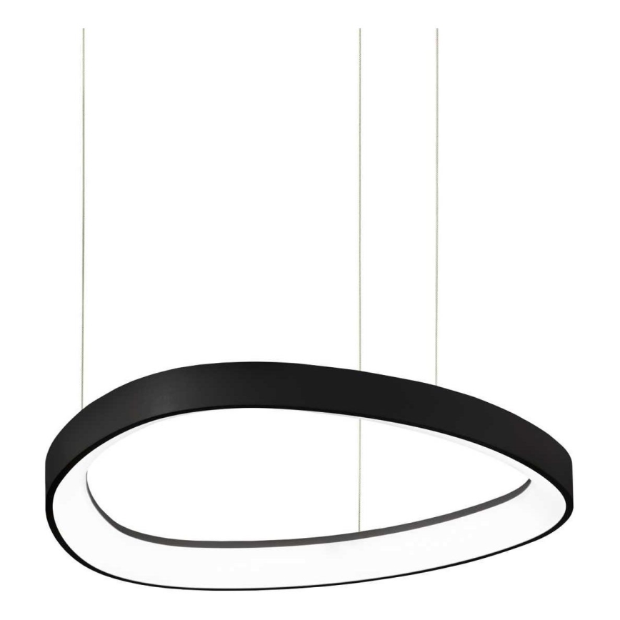 Ideal Lux - LED Żyrandol na lince GEMINI LED/38W/230V śr. 42,5 cm CRI 90 czarny