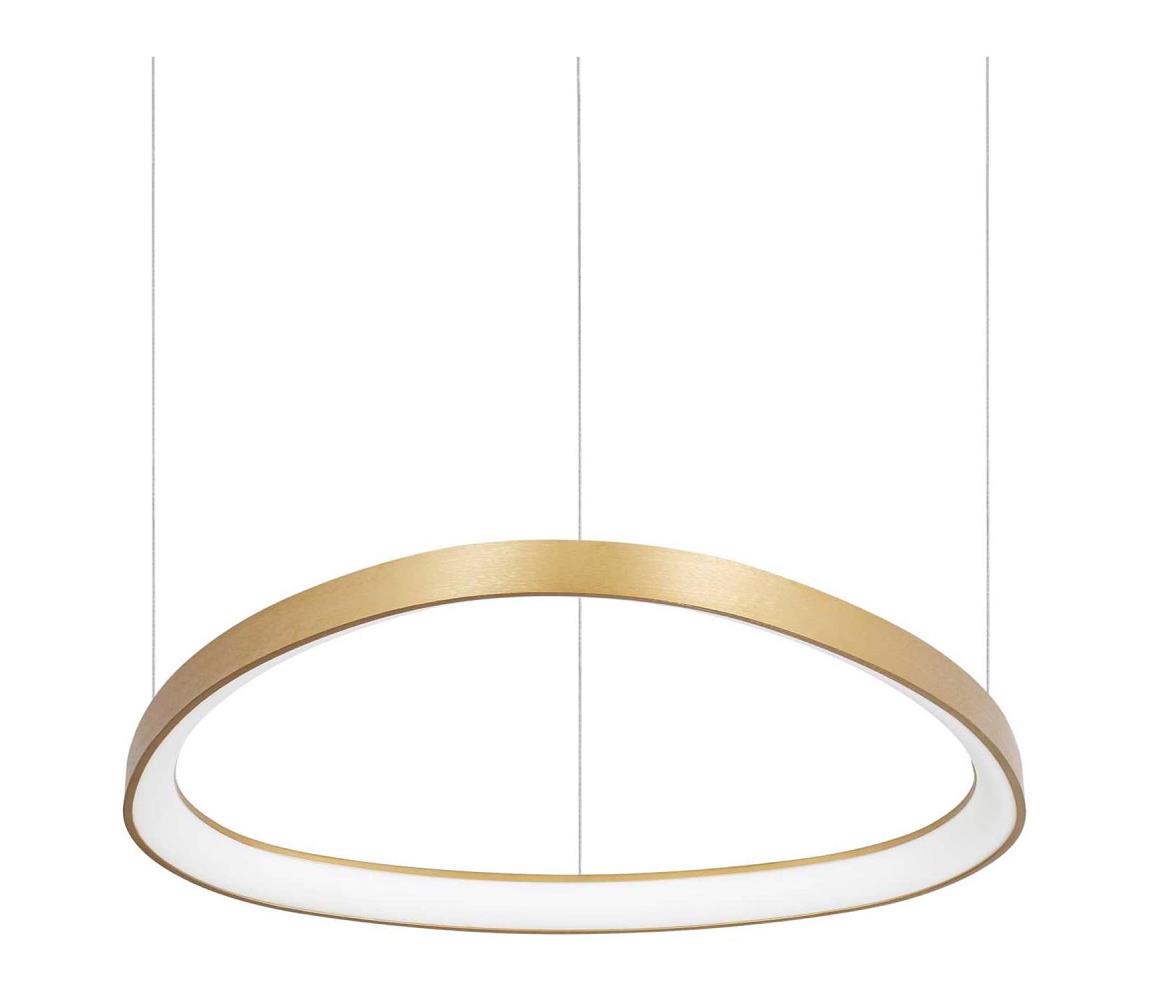 Ideal Lux - LED Żyrandol na lince GEMINI LED/48W/230V śr. 61 cm CRI 90 złoty