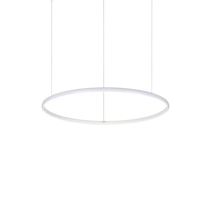 Ideal Lux - LED Żyrandol na lince HULAHOOP LED/28W/230V 3000K śr. 61 cm CRI 90 biały