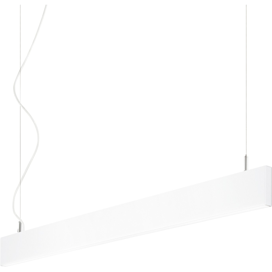 Ideal Lux - LED žyrandol na lince LINUS LED/32W/230V 3000K CRI 90 120 cm biały