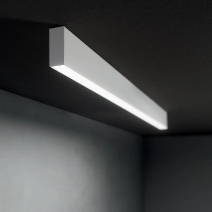 Ideal Lux - LED žyrandol na lince LINUS LED/32W/230V 3000K CRI 90 120 cm biały