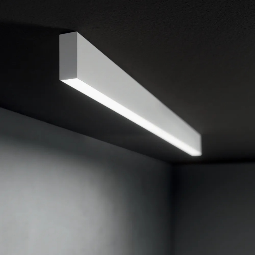 Ideal Lux - LED žyrandol na lince LINUS LED/32W/230V 3000K CRI 90 120 cm biały