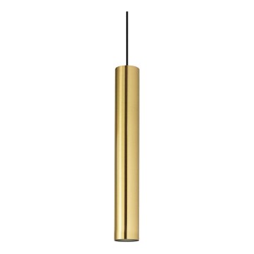 Ideal Lux - LED Żyrandol na lince LOOK 1xGU10/7W/230V CRI90 złoty