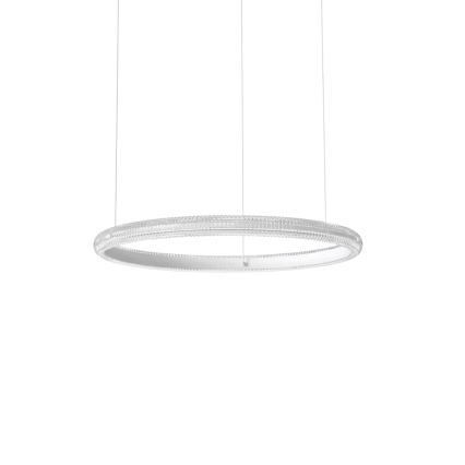 Ideal Lux - LED Żyrandol na lince MIRACLE LED/37W/230V śr. 60 cm CRI 90 matowy chrom