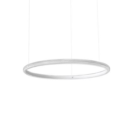 Ideal Lux - LED Żyrandol na lince MIRACLE LED/45W/230V śr. 80 cm CRI 90 matowy chrom