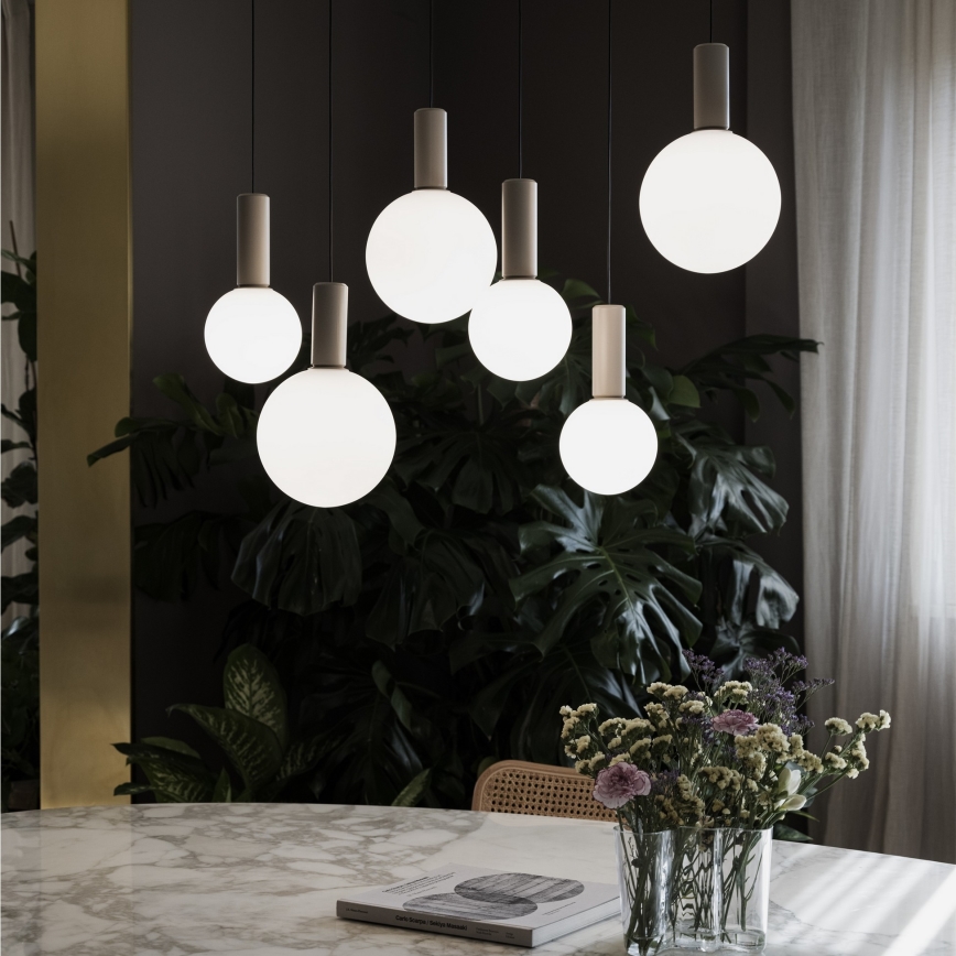Ideal Lux - LED żyrandol na lince ODEON LED/20W/230V CRI 90 beżowy/biały