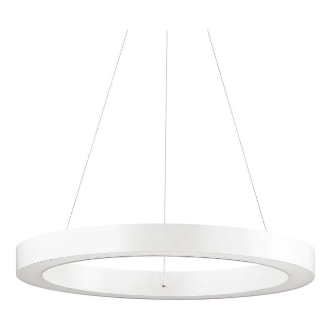Ideal Lux - LED Żyrandol na lince ORACLE LED/28W/230V 3000K śr. 50 cm CRI 90 biały