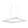 Ideal Lux - LED Żyrandol na lince ORACLE LED/39W/230V 3000K 60x60 cm biały