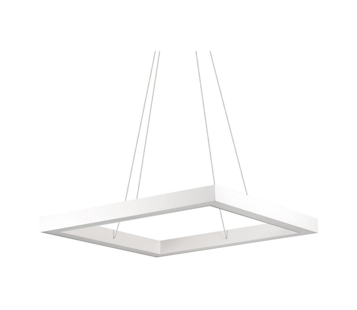 Ideal Lux - LED Żyrandol na lince ORACLE LED/39W/230V 3000K 60x60 cm biały