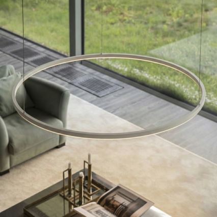 Ideal Lux - Lampa wisząca LED na lince ORACLE SLIM LED/29W/230V 3000K CRI 90 Ø 50 cm biała