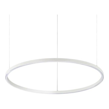 Ideal Lux - LED Żyrandol na lince ORACLE SLIM LED/37W/230V 2700K śr. 70,5 cm biały