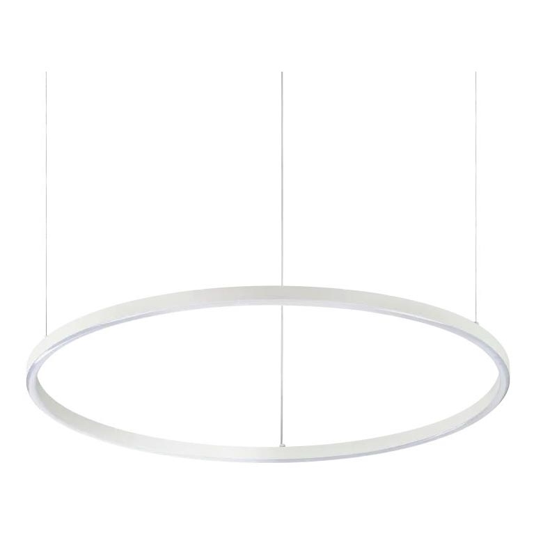 Ideal Lux - LED Żyrandol na lince ORACLE SLIM LED/37W/230V 2700K śr. 70,5 cm biały