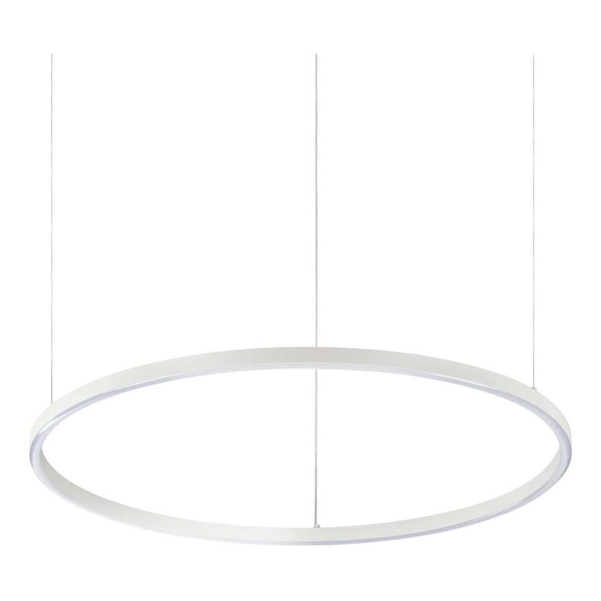 Ideal Lux - LED Żyrandol na lince ORACLE SLIM LED/38W/230V 3000K śr. 70 cm biały