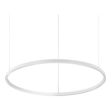 Ideal Lux - LED Żyrandol na lince ORACLE SLIM LED/38W/230V 4000K śr. 70 cm biały