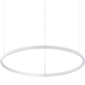 Ideal Lux - LED Żyrandol na lince ORACLE SLIM LED/38W/230V śr. 70 cm biały