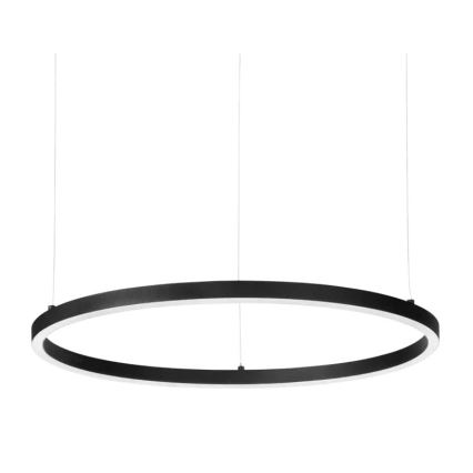 Ideal Lux - LED Żyrandol ściemnialny na lince ORACLE SLIM LED/39W/230V 3000K śr. 70 cm czarny