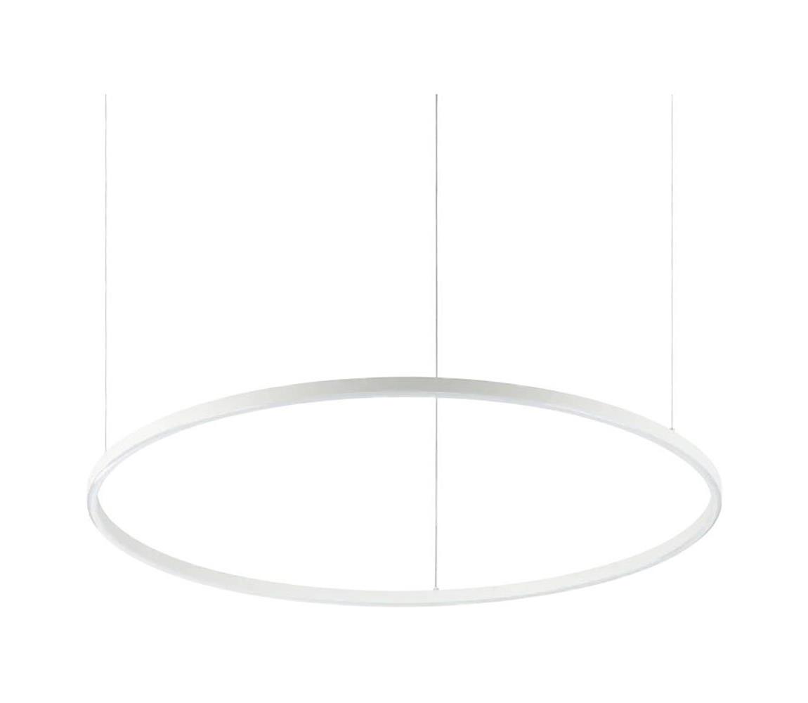 Ideal Lux - LED Żyrandol na lince ORACLE SLIM LED/53W/230V 2700K śr. 90 cm biały