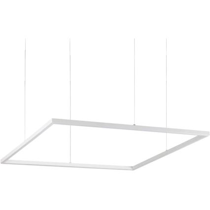 Ideal Lux - LED Żyrandol na lince ORACLE SLIM LED/53W/230V 3000K 90x90 cm biały