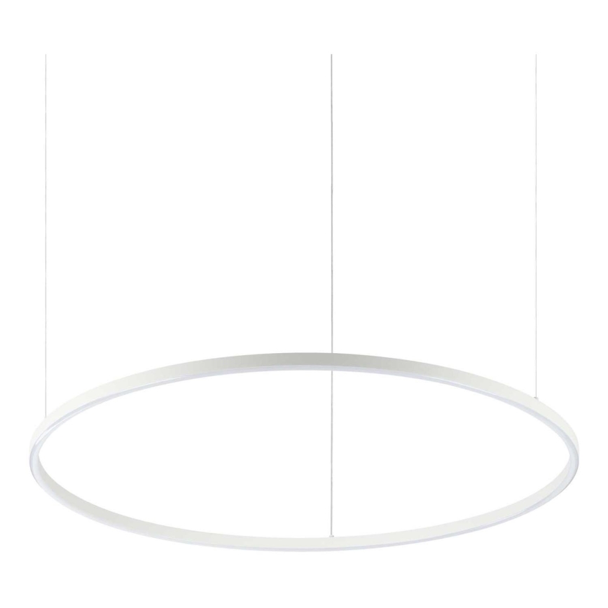 Ideal Lux - LED Żyrandol na lince ORACLE SLIM LED/55W/230V 4000K śr. 90 cm biały