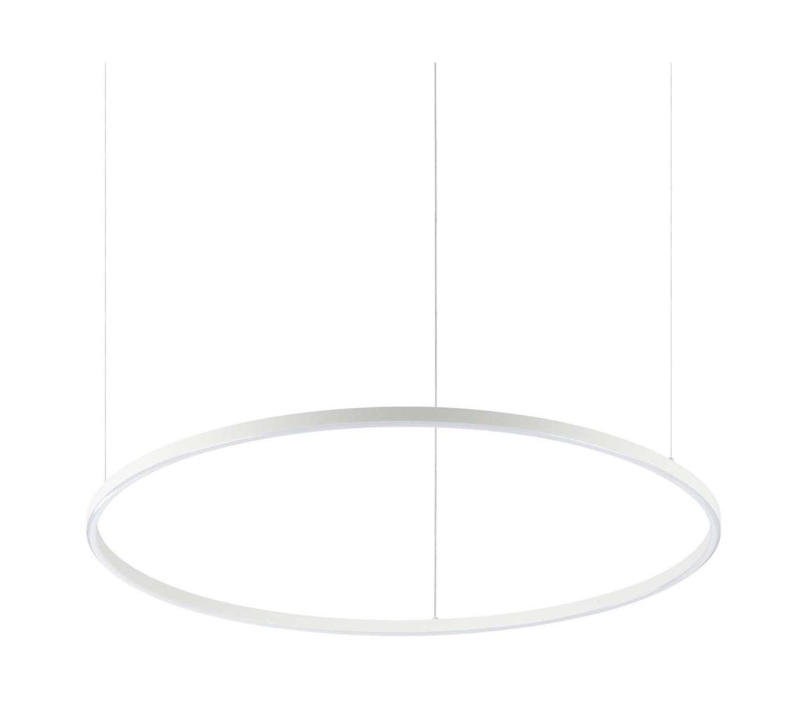 Ideal Lux - LED Żyrandol na lince ORACLE SLIM LED/55W/230V 4000K śr. 90 cm biały