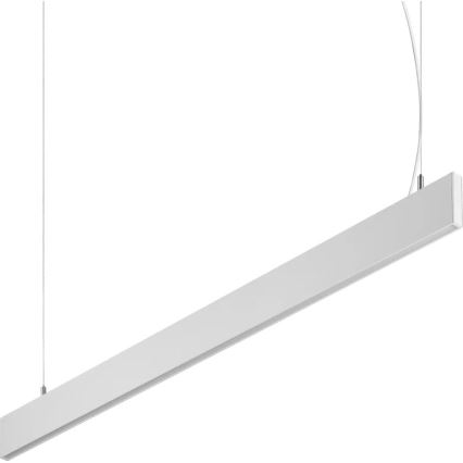 Ideal Lux - LED Żyrandol na lince STEEL LED/29W/230V 4000K CRI 90 120 cm biały