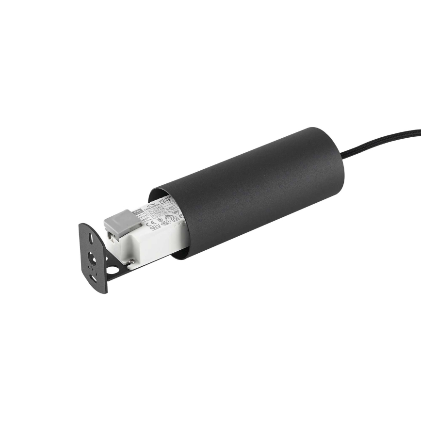 Ideal Lux - LED Żyrandol na lince ULTRATHIN LED/11,5W/230V CRI 90 czarny