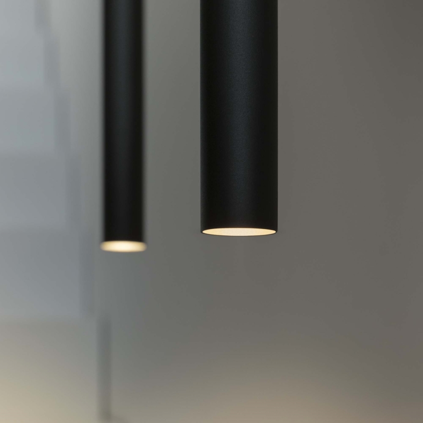 Ideal Lux - LED Żyrandol na lince ULTRATHIN LED/11,5W/230V CRI 90 czarny