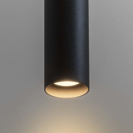 Ideal Lux - LED Żyrandol na lince ULTRATHIN LED/11,5W/230V CRI 90 czarny