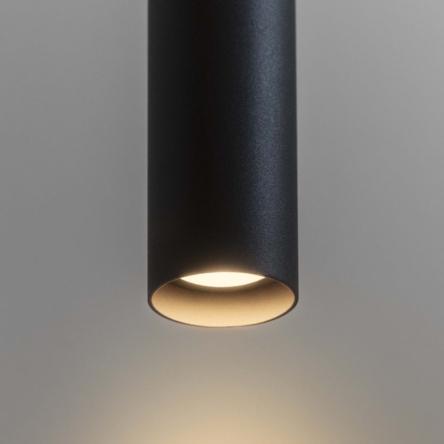 Ideal Lux - LED Żyrandol na lince ULTRATHIN LED/11,5W/230V CRI 90 czarny