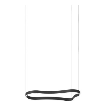 Ideal Lux - LED Żyrandol na lince WAVES LED/37W/230V CRI 90 czarny