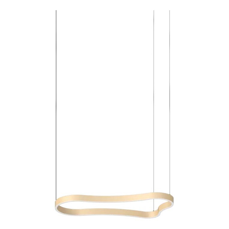 Ideal Lux - LED Żyrandol na lince WAVES LED/37W/230V CRI 90 mosiądz