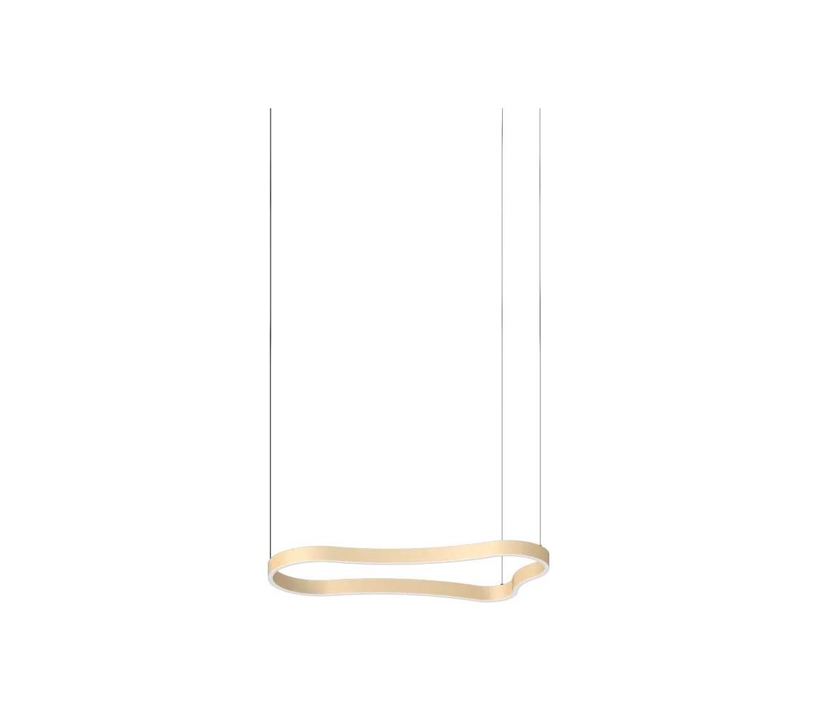 Ideal Lux - LED Żyrandol na lince WAVES LED/37W/230V CRI 90 mosiądz