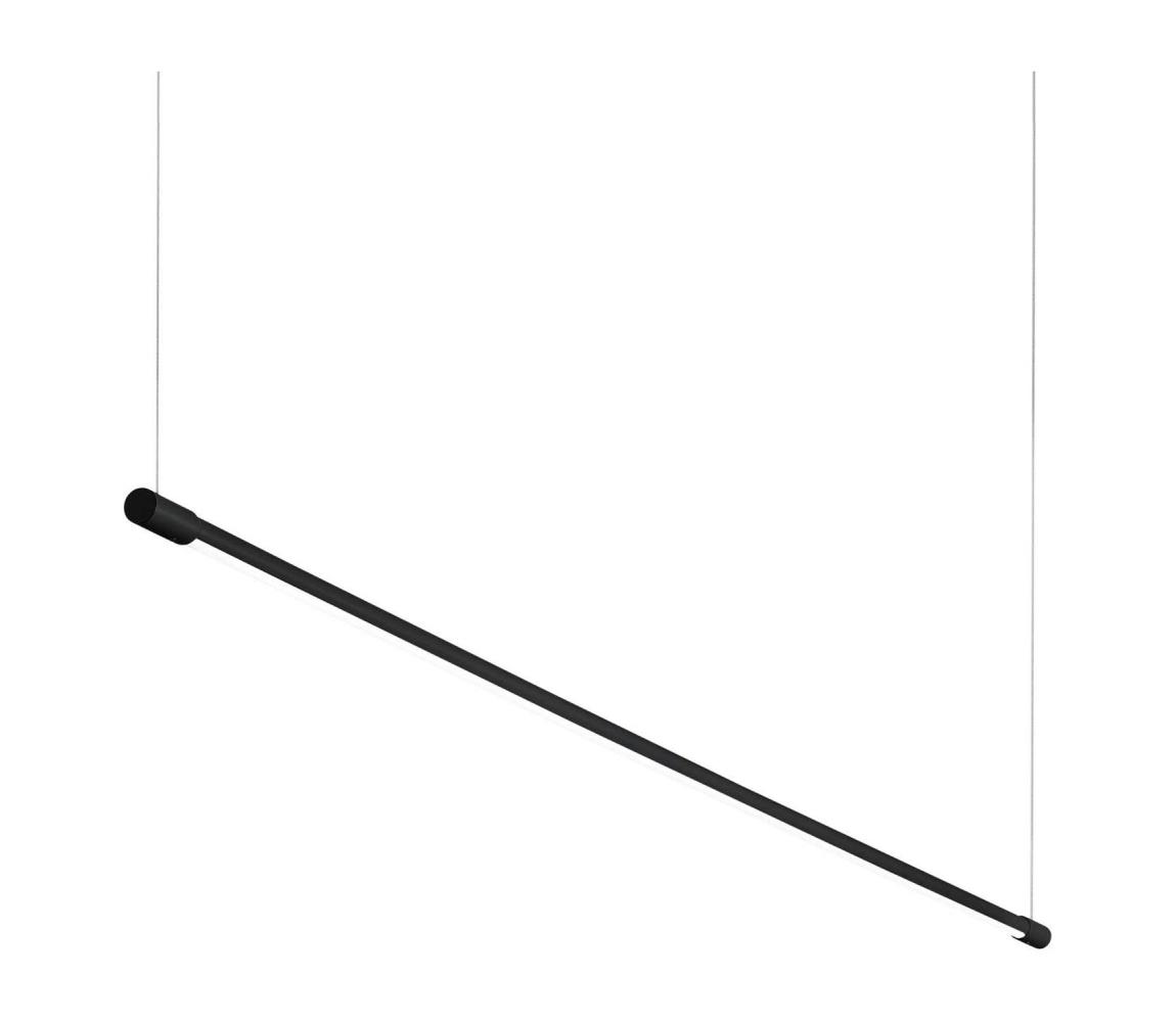 Ideal Lux - LED Żyrandol na lince YOKO LED/17W/230V CRI 90 czarny