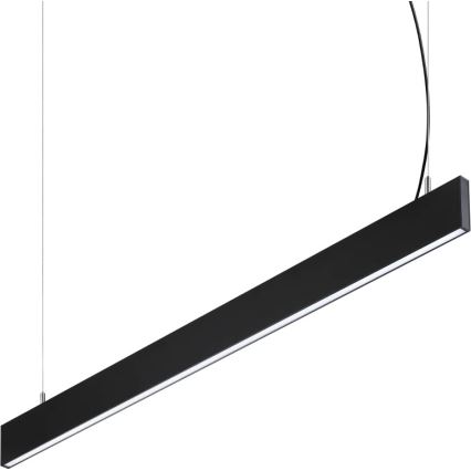 Ideal Lux - LED żyrandol na przewodzie STEEL LED/29W/230V 4000K CRI 90 120 cm czarny