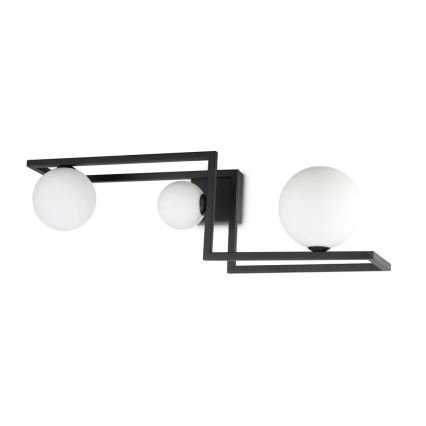 Ideal Lux - LED Żyrandol natynkowy ANGOLO 3xG9/3W/230V czarny