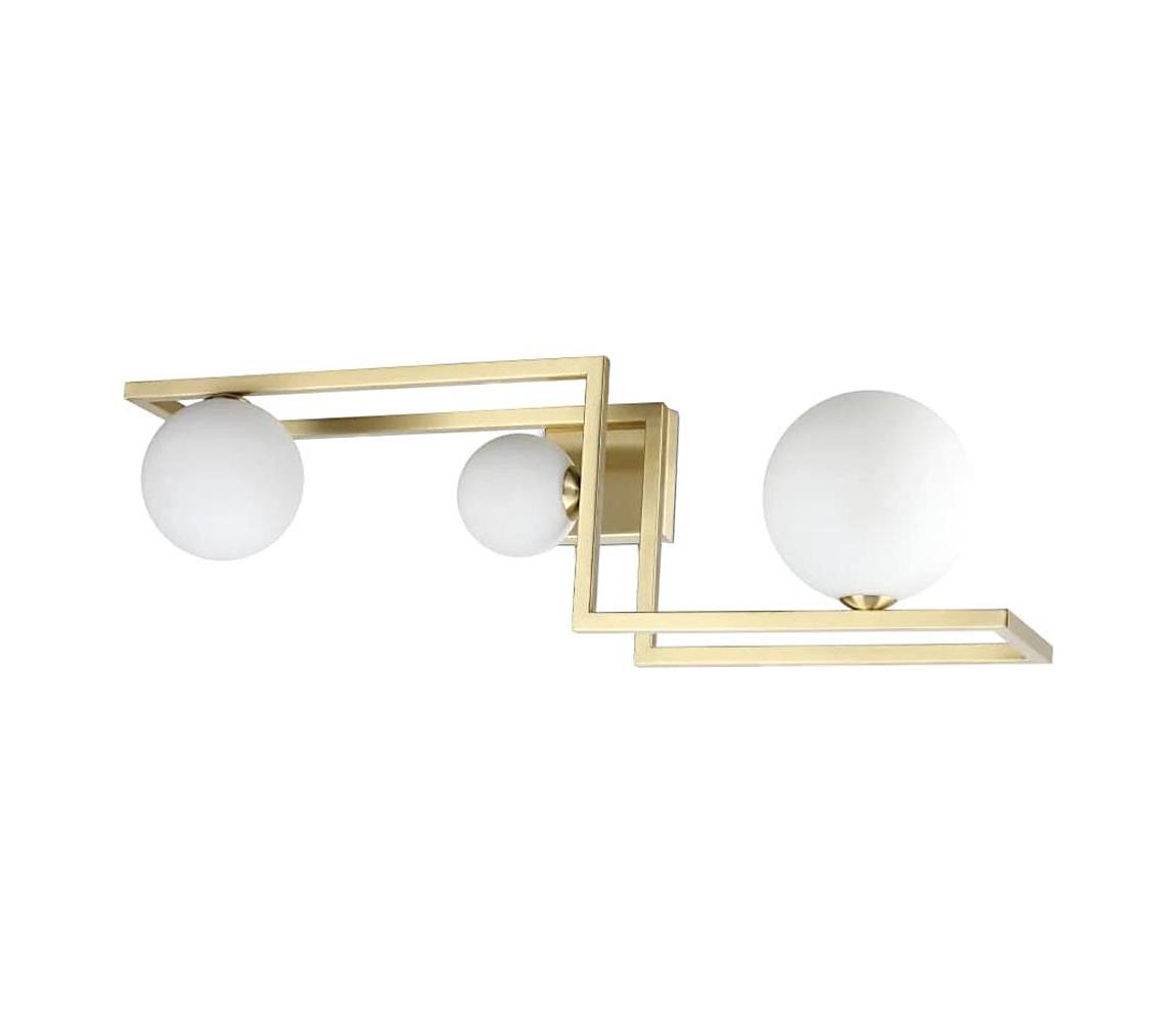 Ideal Lux - LED Żyrandol natynkowy ANGOLO 3xG9/3W/230V mosiądz