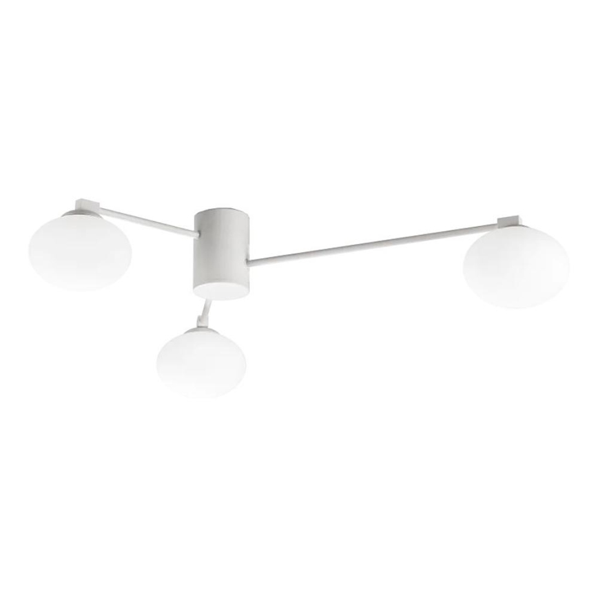 Ideal Lux - LED Żyrandol natynkowy HERMES 3xG9/3W/230V śr. 90 cm biały