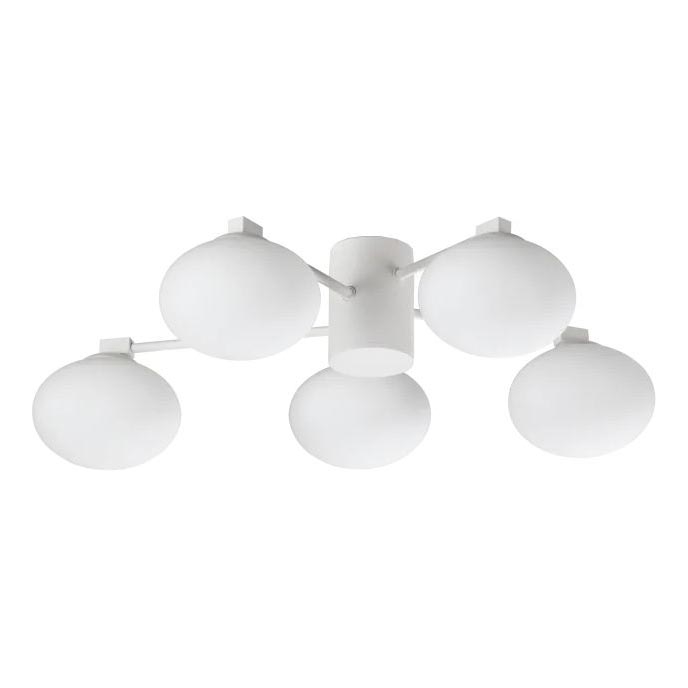 Ideal Lux - LED Żyrandol natynkowy HERMES 5xG9/3W/230V śr. 60 cm biały