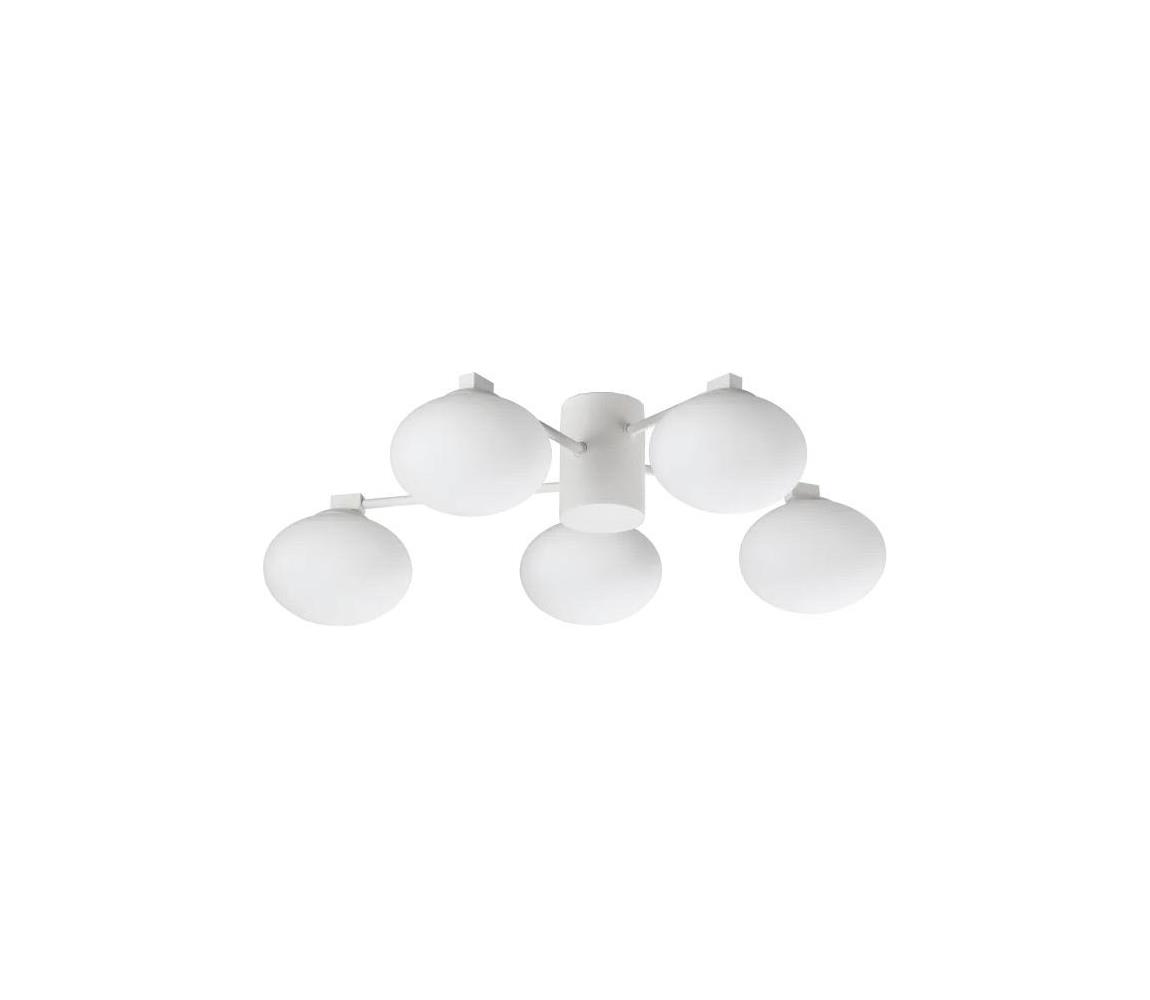 Ideal Lux - LED Żyrandol natynkowy HERMES 5xG9/3W/230V śr. 60 cm biały