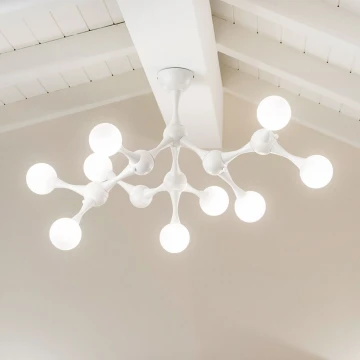 Ideal Lux - LED Żyrandol natynkowy NODINO 9xG9/3W/230V biały