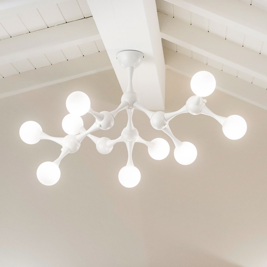 Ideal Lux - LED Żyrandol natynkowy NODINO 9xG9/3W/230V biały